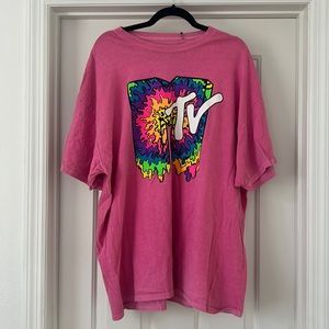 Pink MTV T-shirt